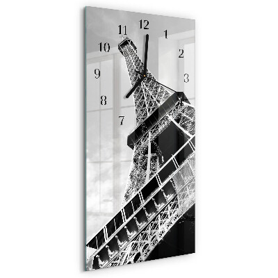 Ceas din sticlă dreptunghiular vertical Turnul Eiffel