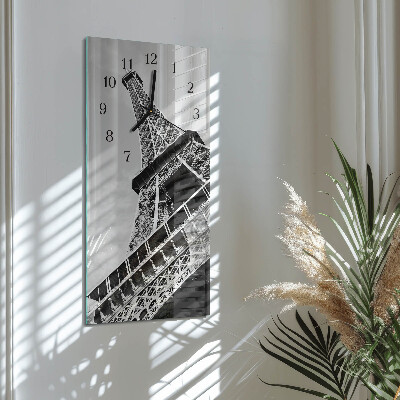 Ceas din sticlă dreptunghiular vertical Turnul Eiffel