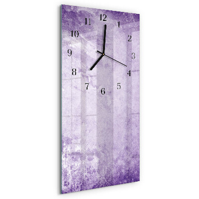Ceas din sticlă dreptunghiular vertical Model