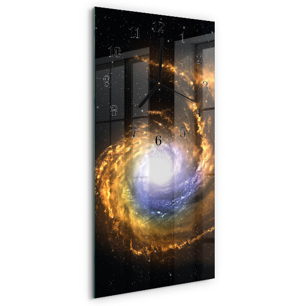 Ceas din sticlă dreptunghiular vertical Cosmos