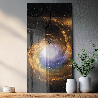 Ceas din sticlă dreptunghiular vertical Cosmos