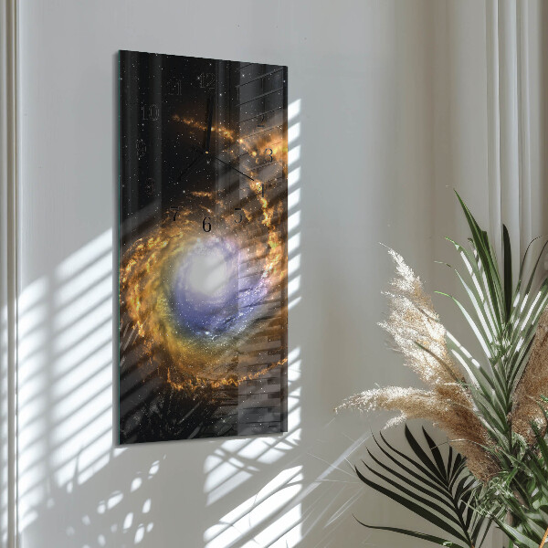 Ceas din sticlă dreptunghiular vertical Cosmos