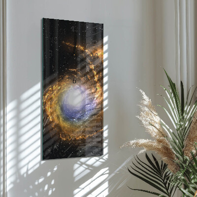 Ceas din sticlă dreptunghiular vertical Cosmos