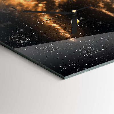 Ceas din sticlă dreptunghiular vertical Cosmos