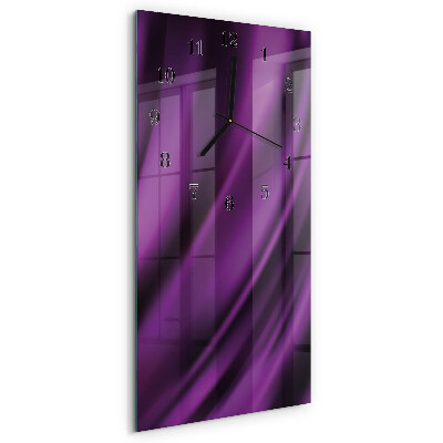 Ceas din sticlă dreptunghiular vertical Abstracție
