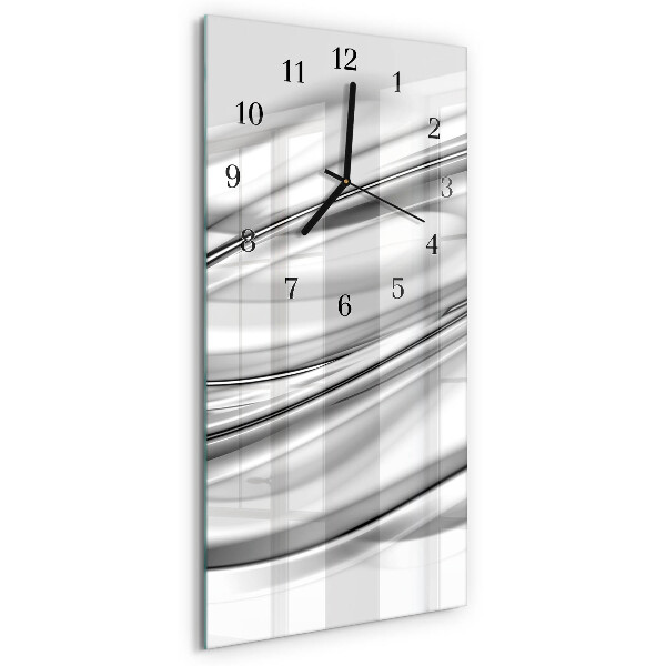 Ceas din sticlă dreptunghiular vertical Model