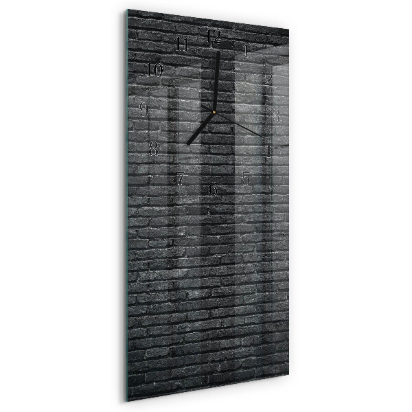 Ceas din sticlă dreptunghiular vertical Clincher