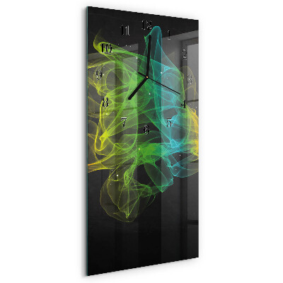 Ceas din sticlă dreptunghiular vertical Model