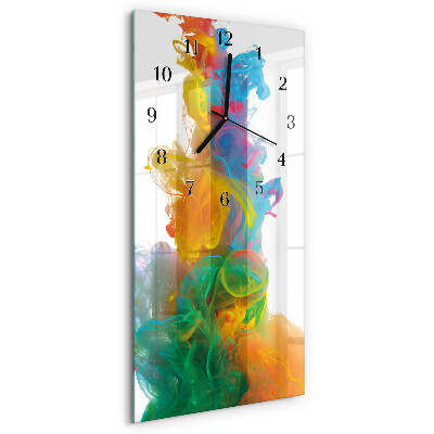 Ceas din sticlă dreptunghiular vertical Model