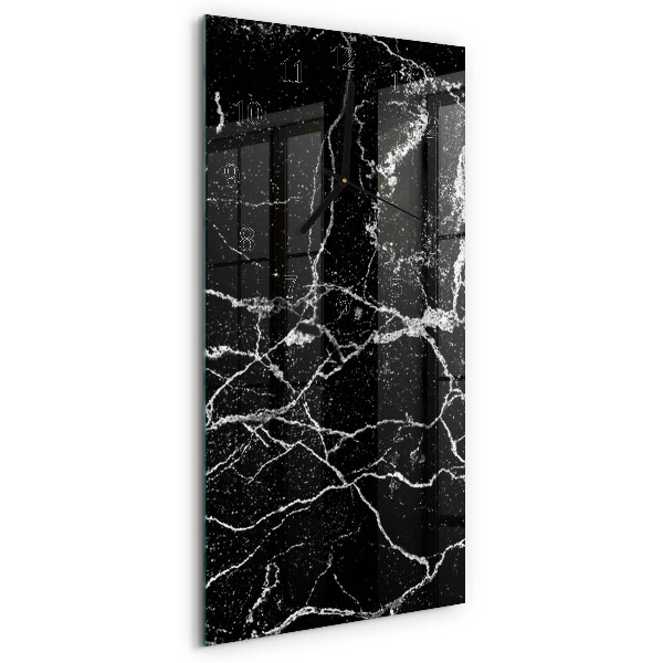 Ceas din sticlă dreptunghiular vertical Model