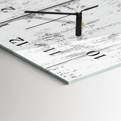 Ceas din sticlă dreptunghiular vertical Model