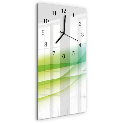 Ceas din sticlă dreptunghiular vertical Model