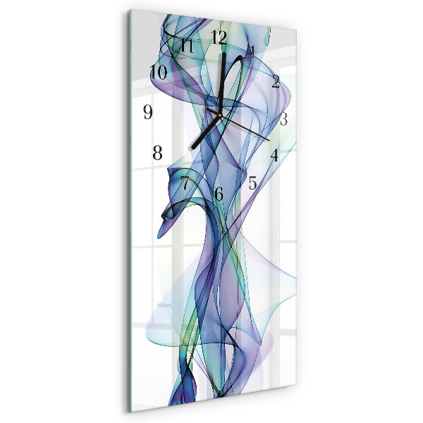 Ceas din sticlă dreptunghiular vertical Model