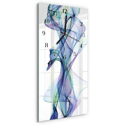 Ceas din sticlă dreptunghiular vertical Model