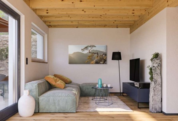 Camera de zi în stil scandinav - luminoasă, funcțională și confortabilă