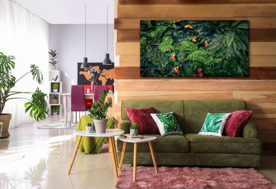 Tendințe interioare 2022 - concentrați-vă pe spațiile inspirate de natură!