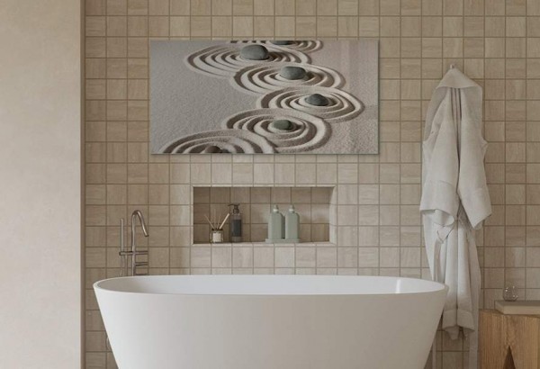 Baie în stil Japandi - armonie de simplitate și natură în casa ta