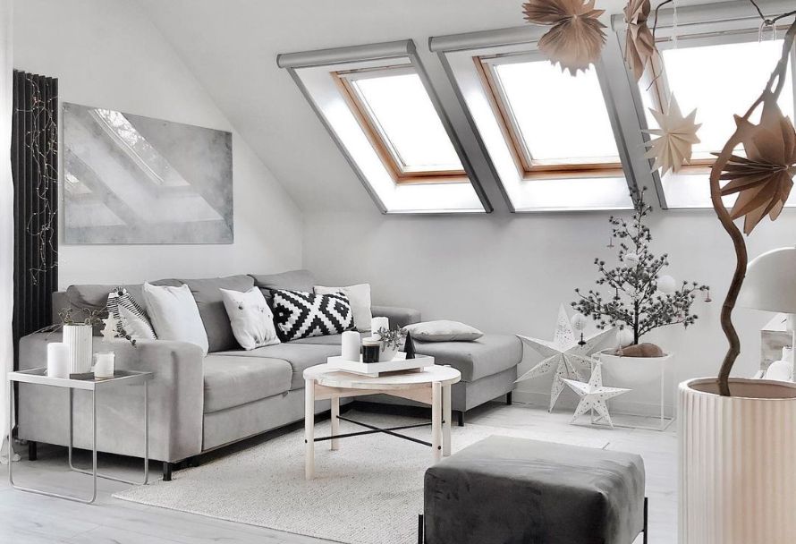 Idei interesante de perete pentru camera de zi